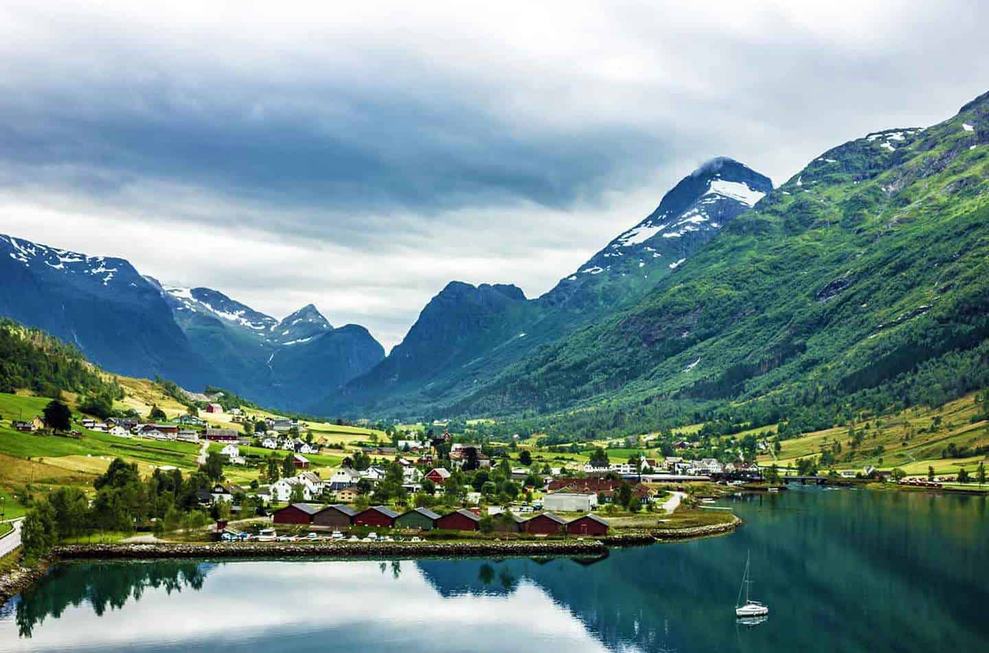 walking tour olden norway