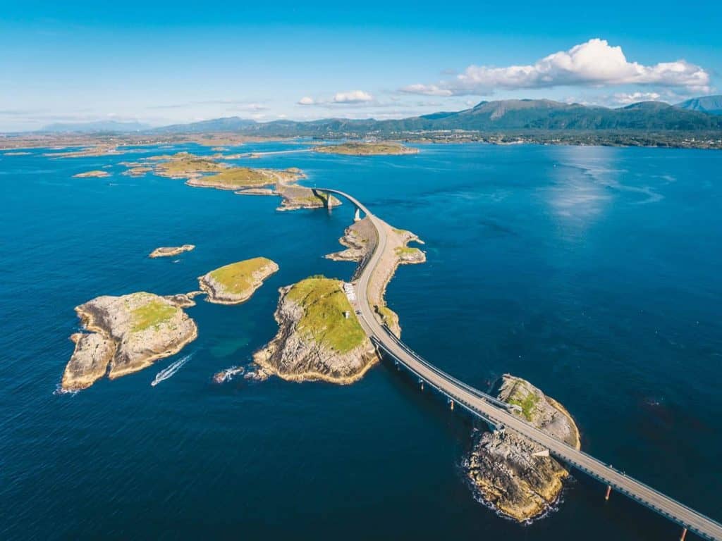 Molde la Maestosa Strada Atlantica