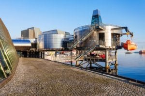 A view of the Norwegian Petroleum Museum in Stavanger