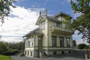 Troldhaugen, home of the famous composer Edvard Grieg in Bergen, Norway