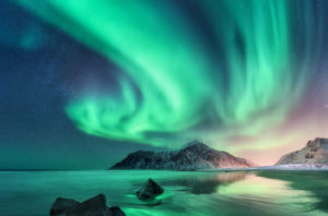 Northern Lights in Lofoten, Norway