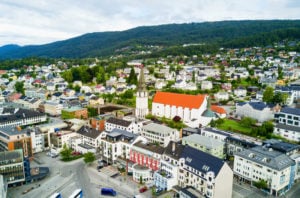 The city of Molde, Norway.